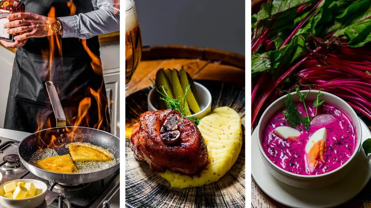 Warszawa jedzenie restauracje różnorodność