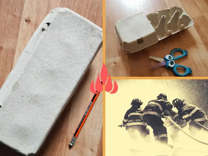 Zdjęcie Jak zrobić wóz strażacki z kartonu - łatwe i kreatywne pomysły dla dzieci