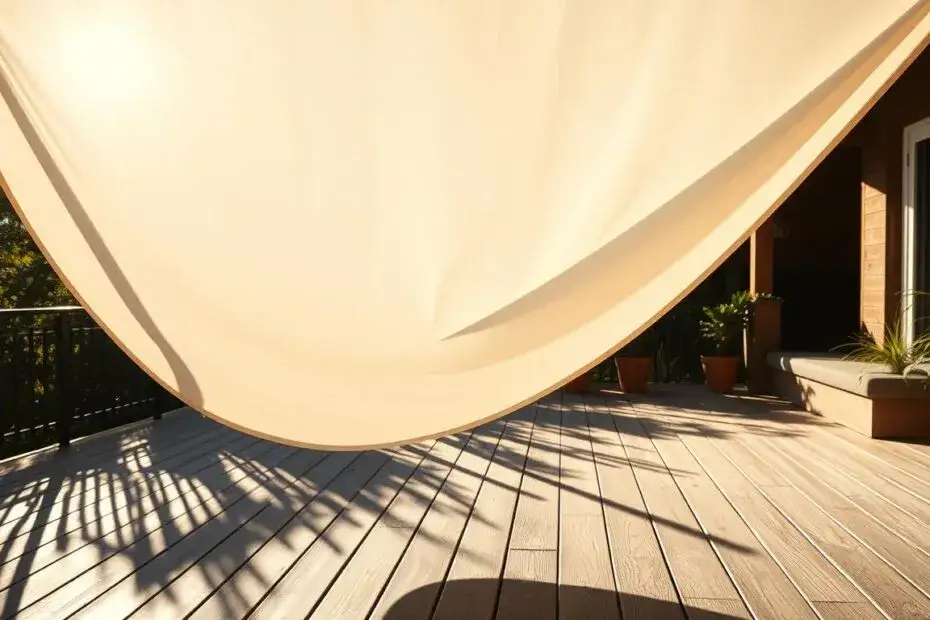 Zdjęcie Jak zamontować żagiel na tarasie, aby uniknąć problemów i uszkodzeń