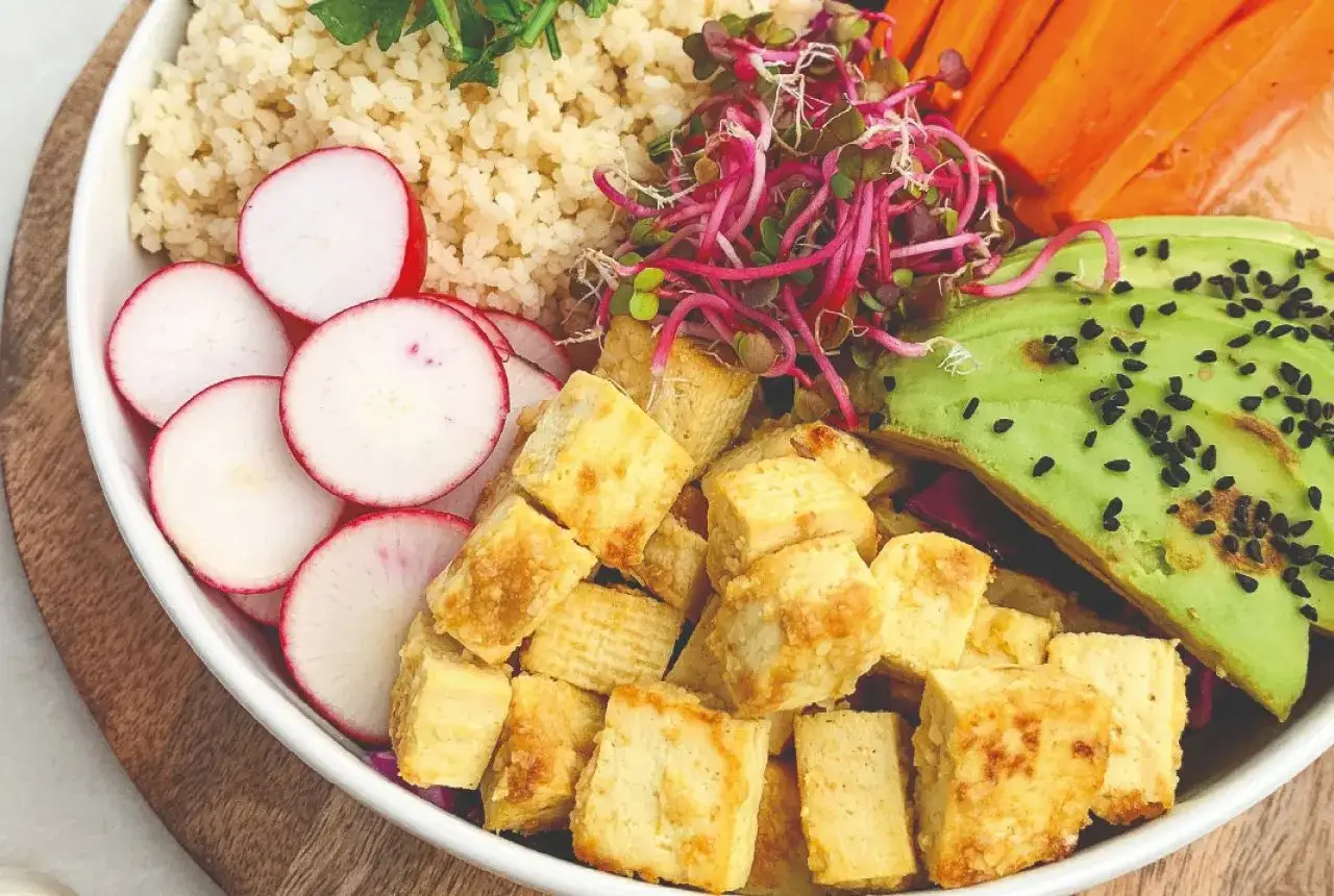 dietetyczny posiłek z kuskusem