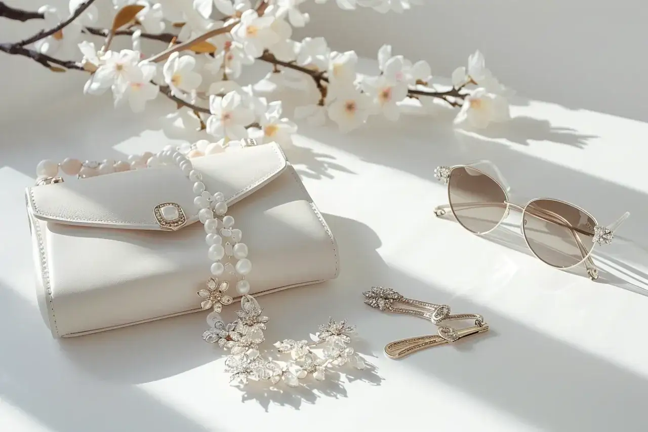 eleganckie dodatki do dres&oacute;w torebki biżuteria
