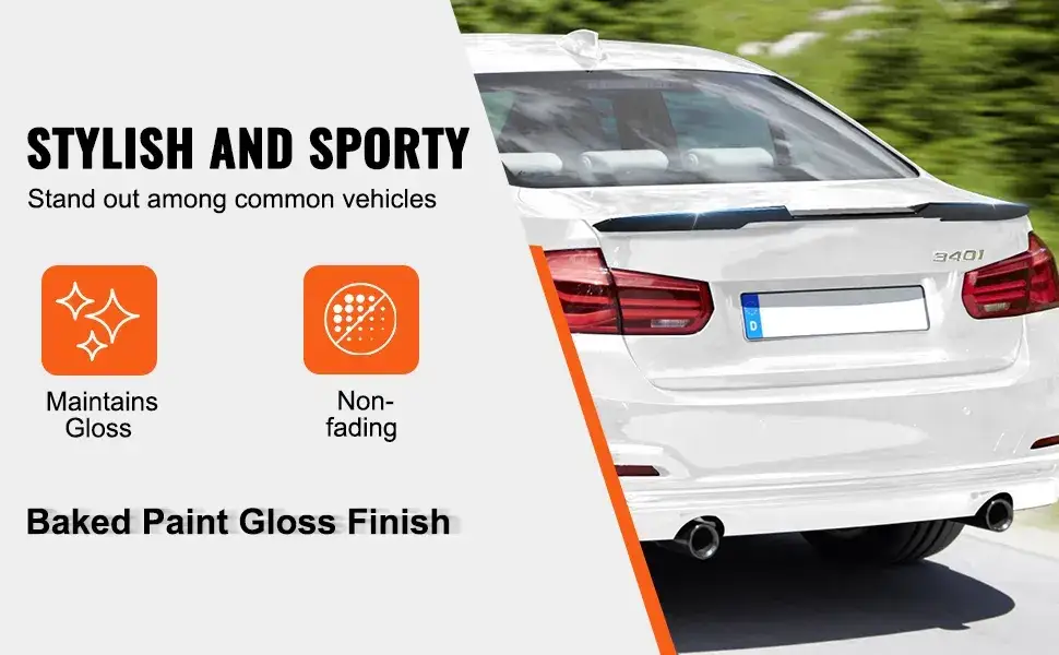 BMW F30 spoiler ceny materiały porównanie