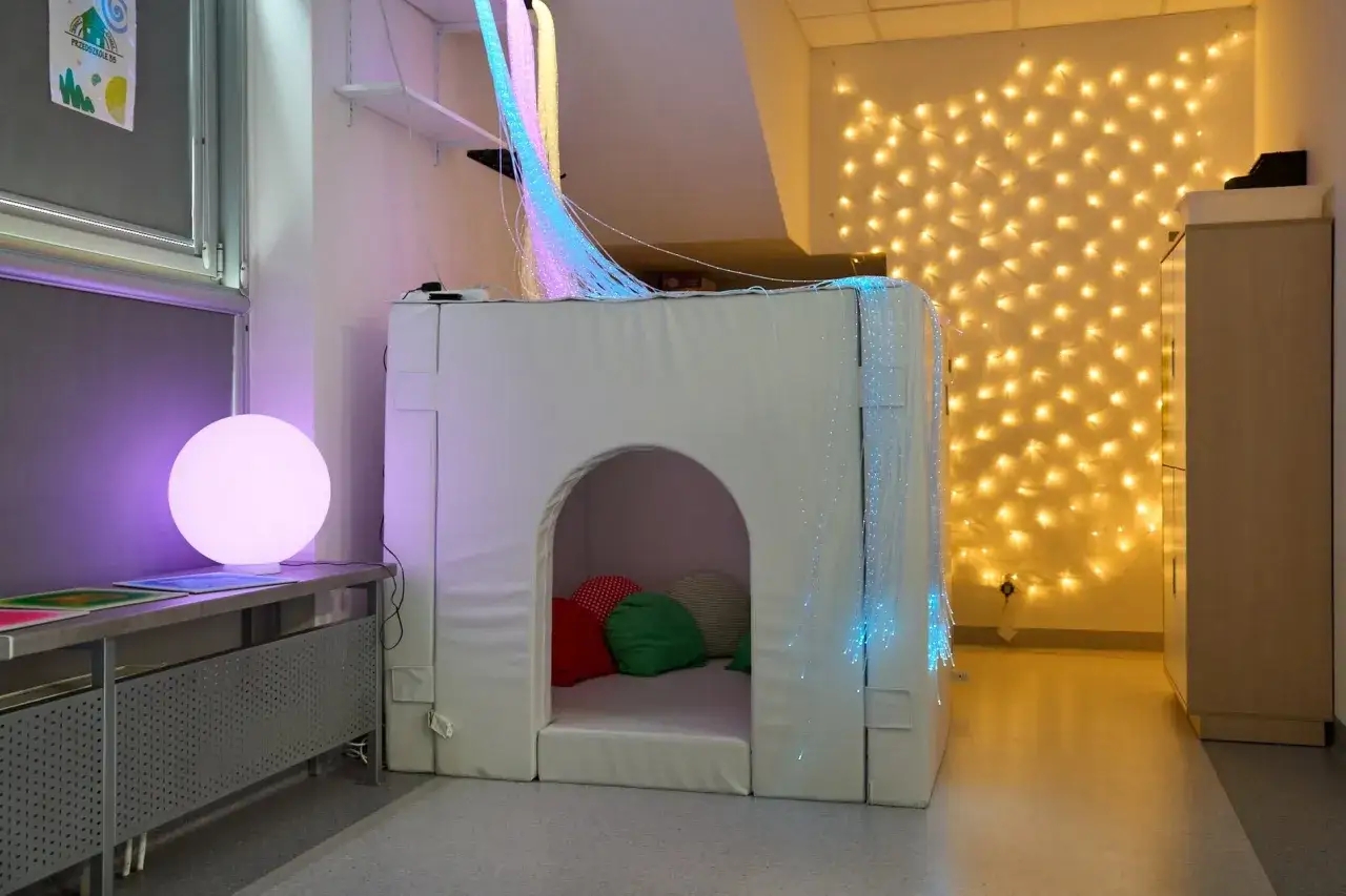 Sala do terapii integracji sensorycznej we Wrocławiu