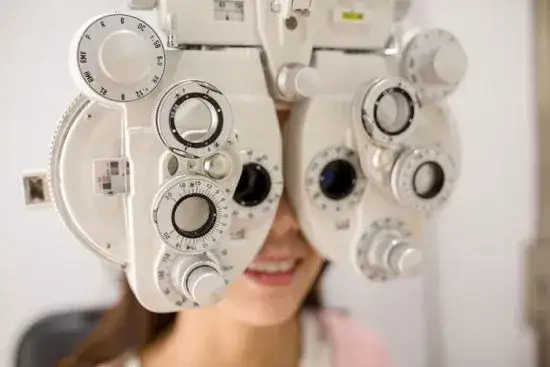 badanie wzroku u optometrysty