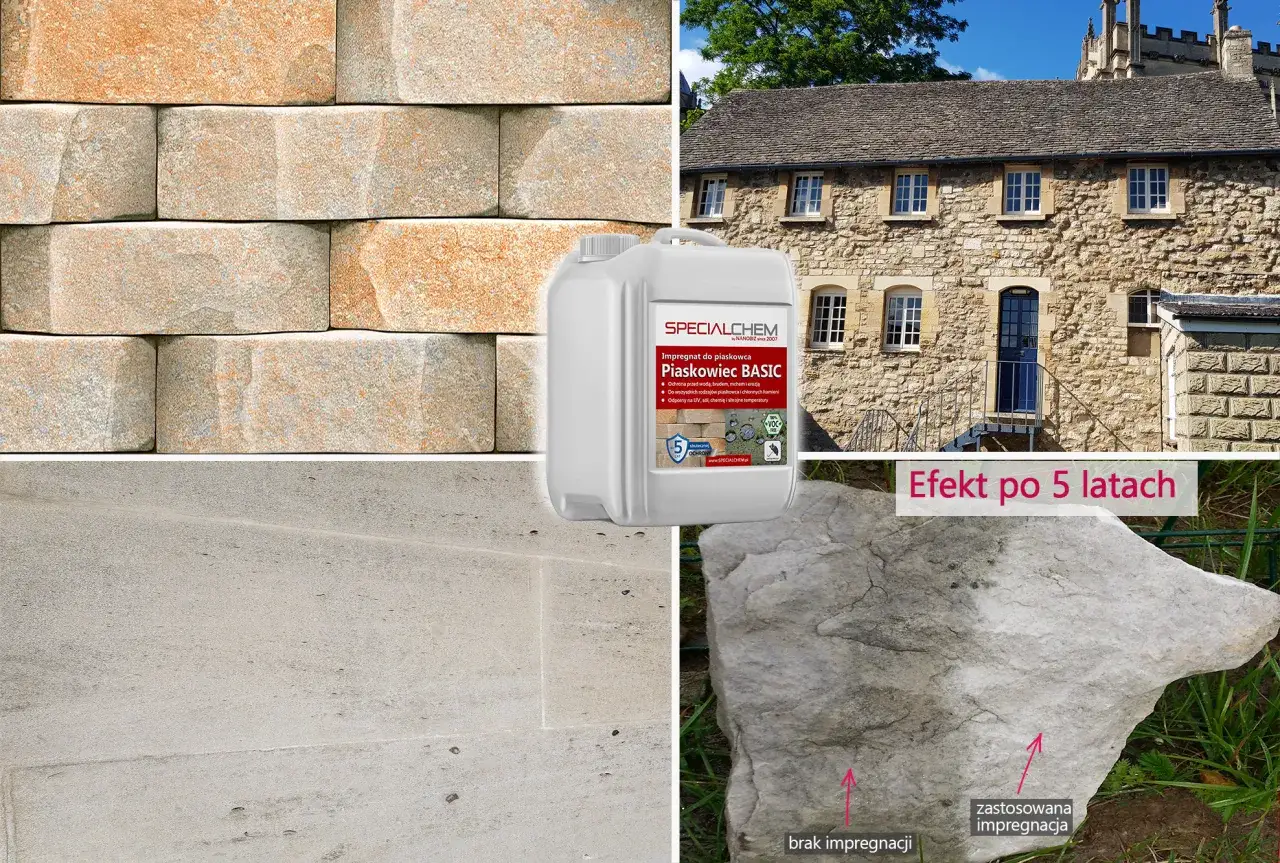 Impregnat do piaskowca. Dowiedz się, jak wyczyścić kominek z piaskowca i zabezpieczyć go przed niszczeniem.