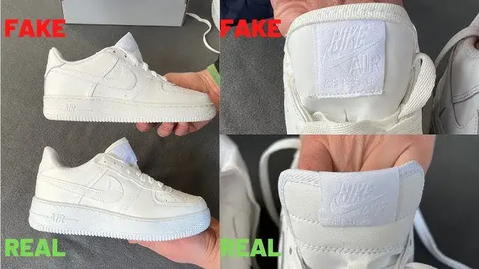 Nike Air Force 1 oryginalne vs podróbki porównanie