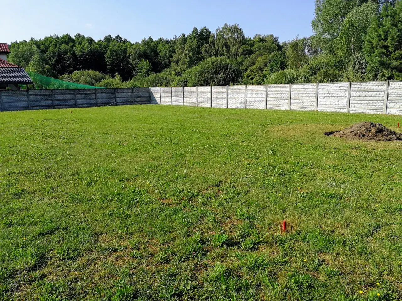 inspiracje maskowanie betonowego płotu