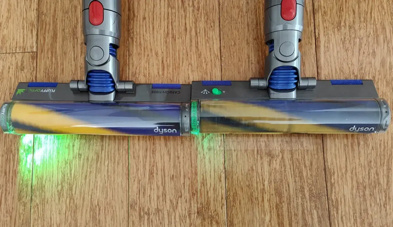 Dyson Fluffy Optic laser head