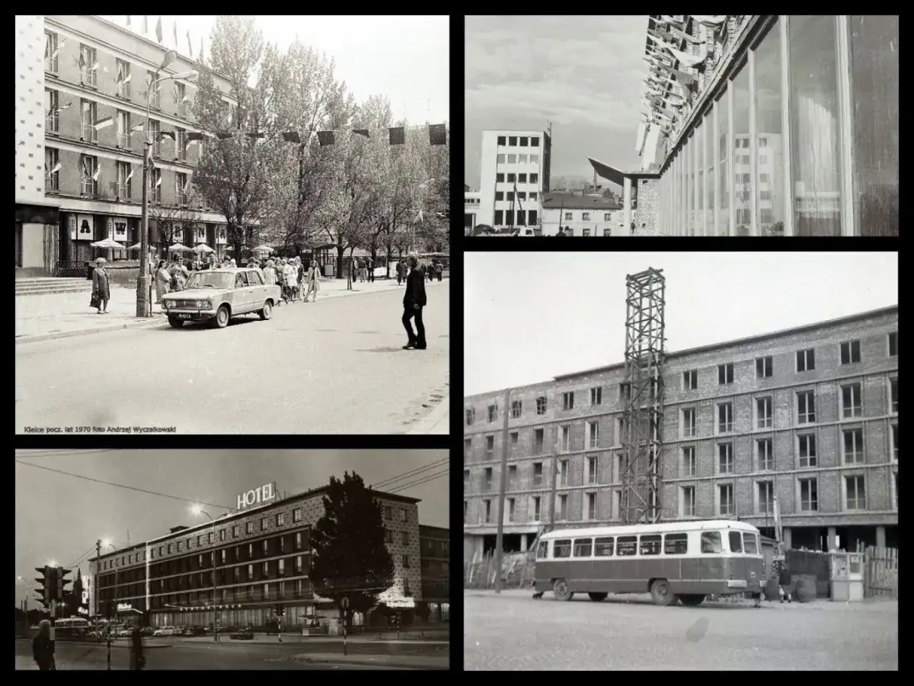 Hotel Marmur Kielce dawne zdjęcie
