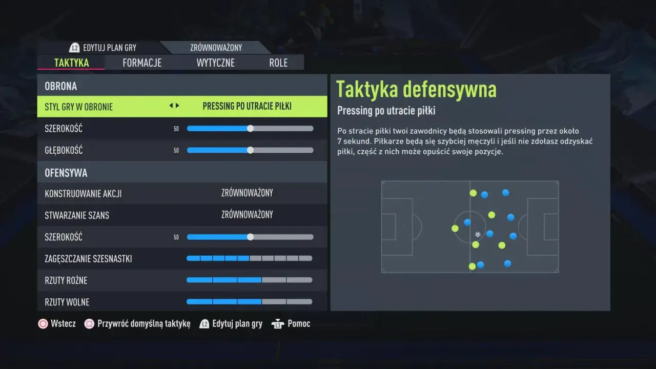 FIFA 22 obrona mechaniki