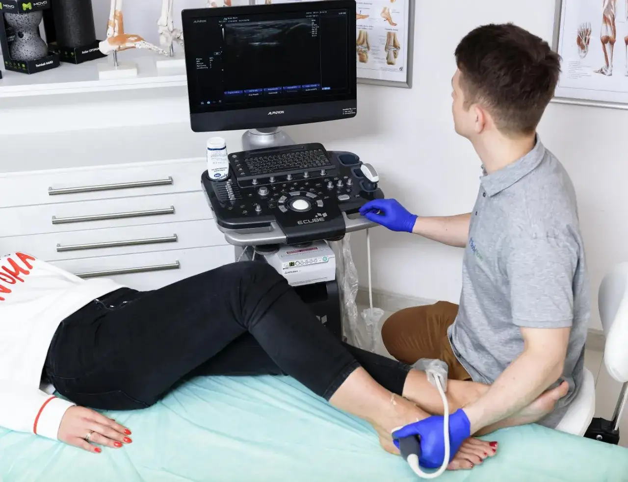gabinet ortopedyczny badanie kostki
