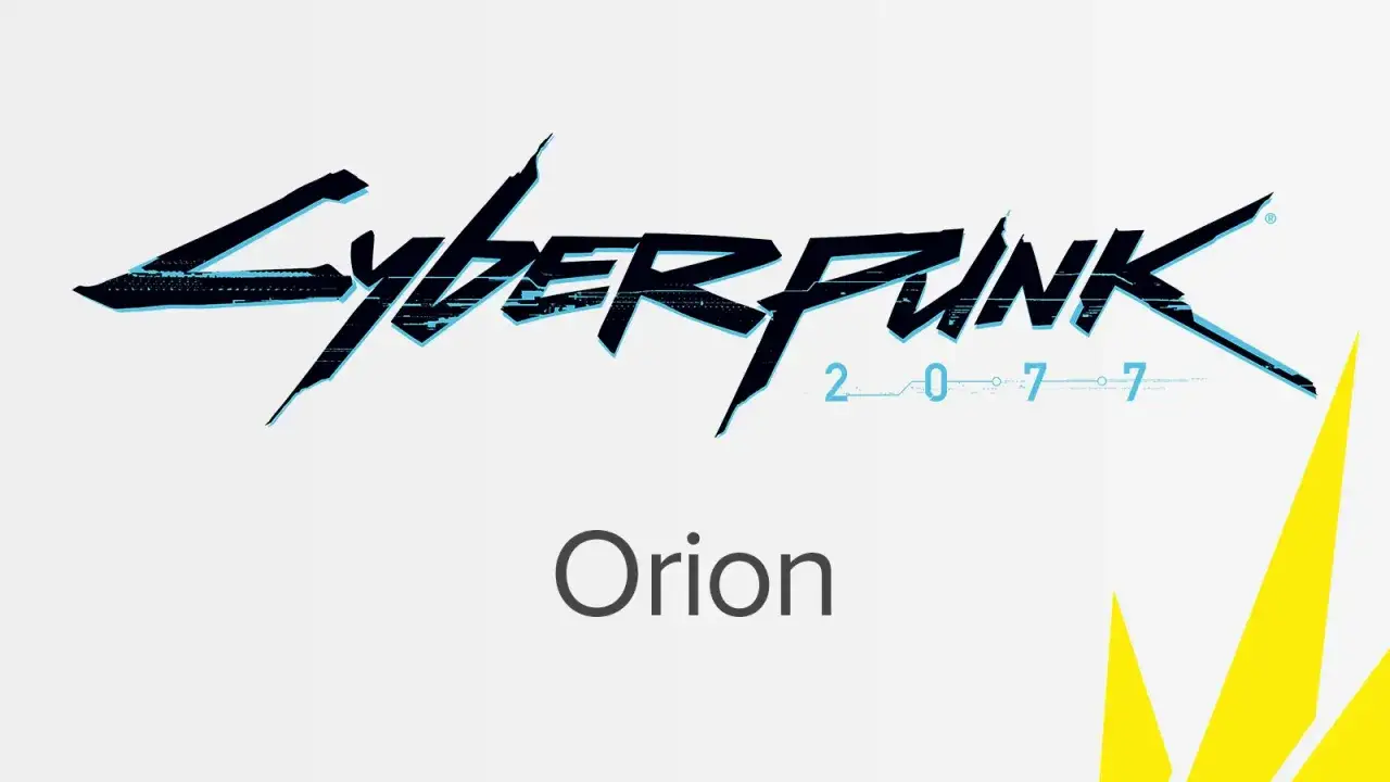 Cyberpunk Project Orion logo concept