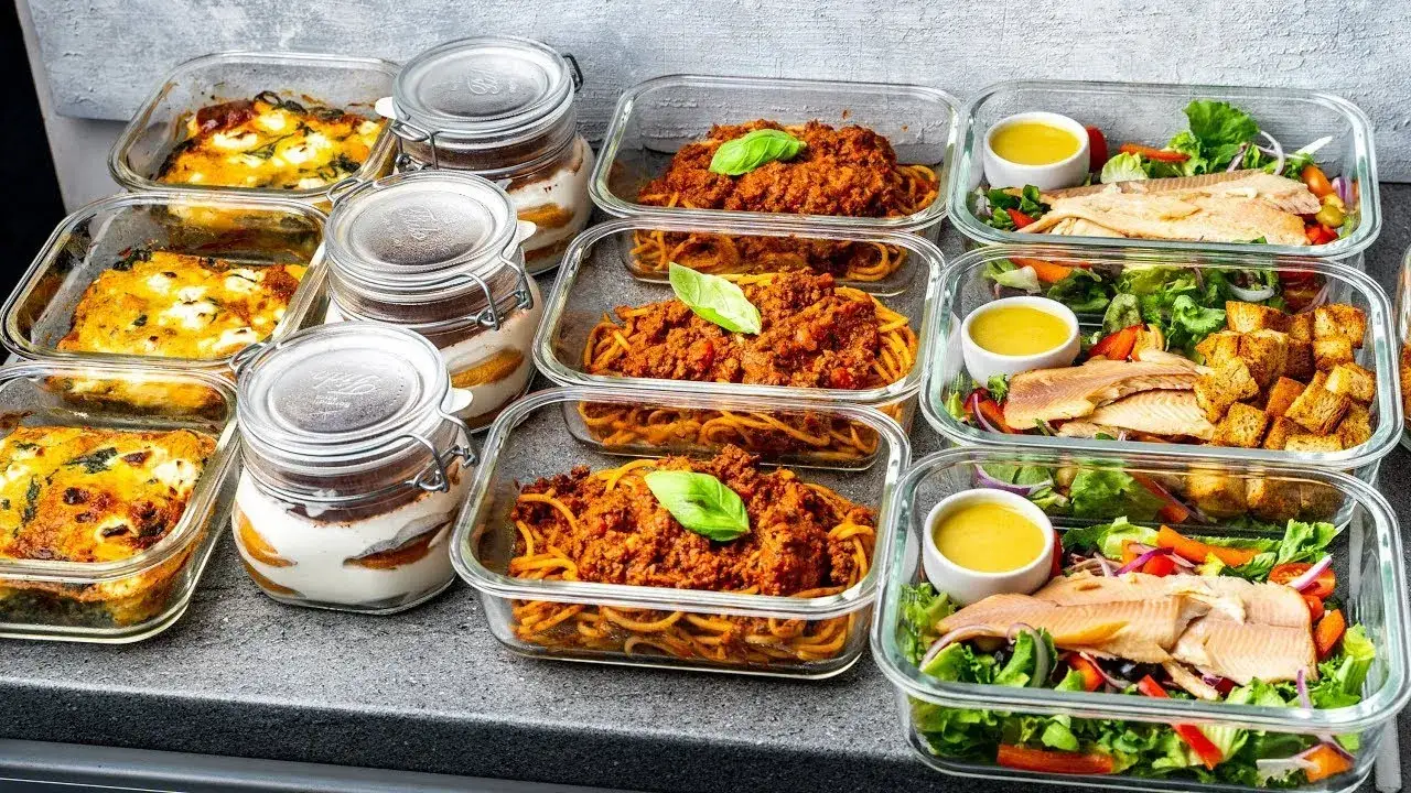 meal prep zdrowe śniadania pojemniki