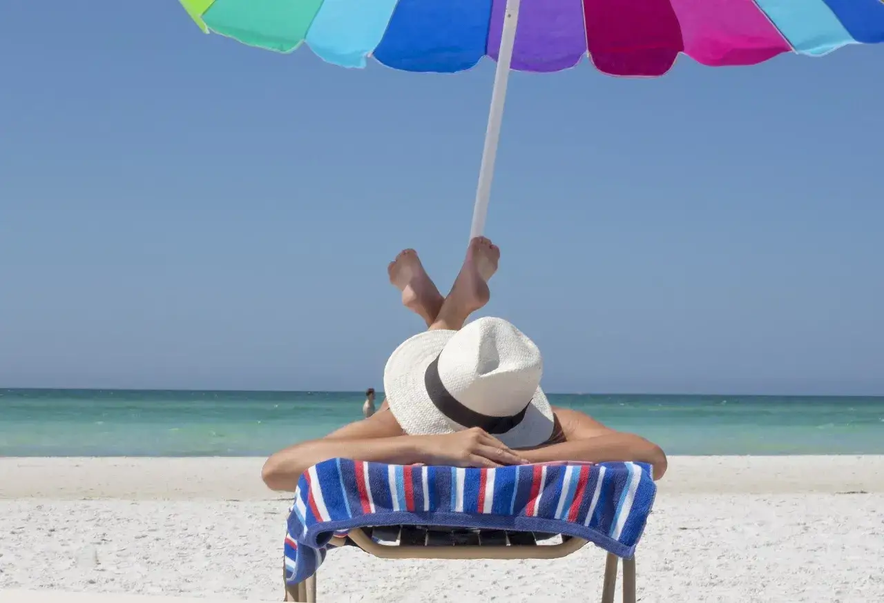 Plaża wakacje słońce