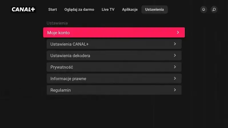 Aktywacja Max na dekoderze Canal+