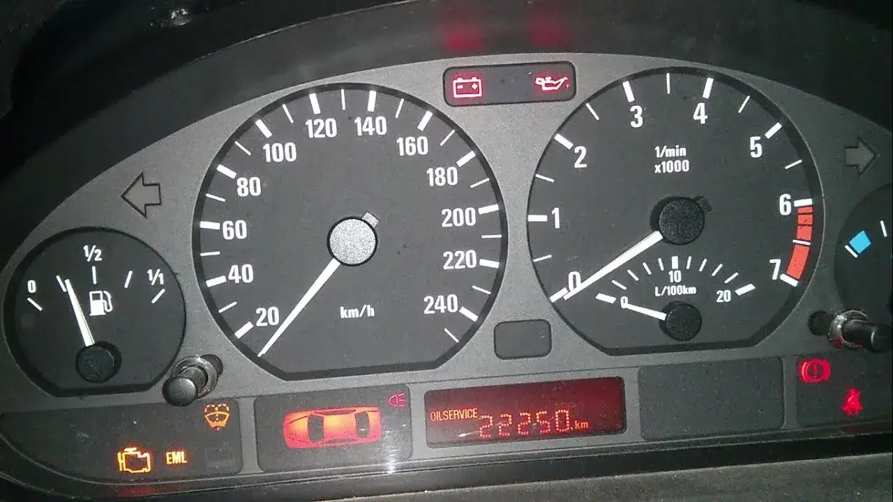 BMW E46 kontrolka check engine
