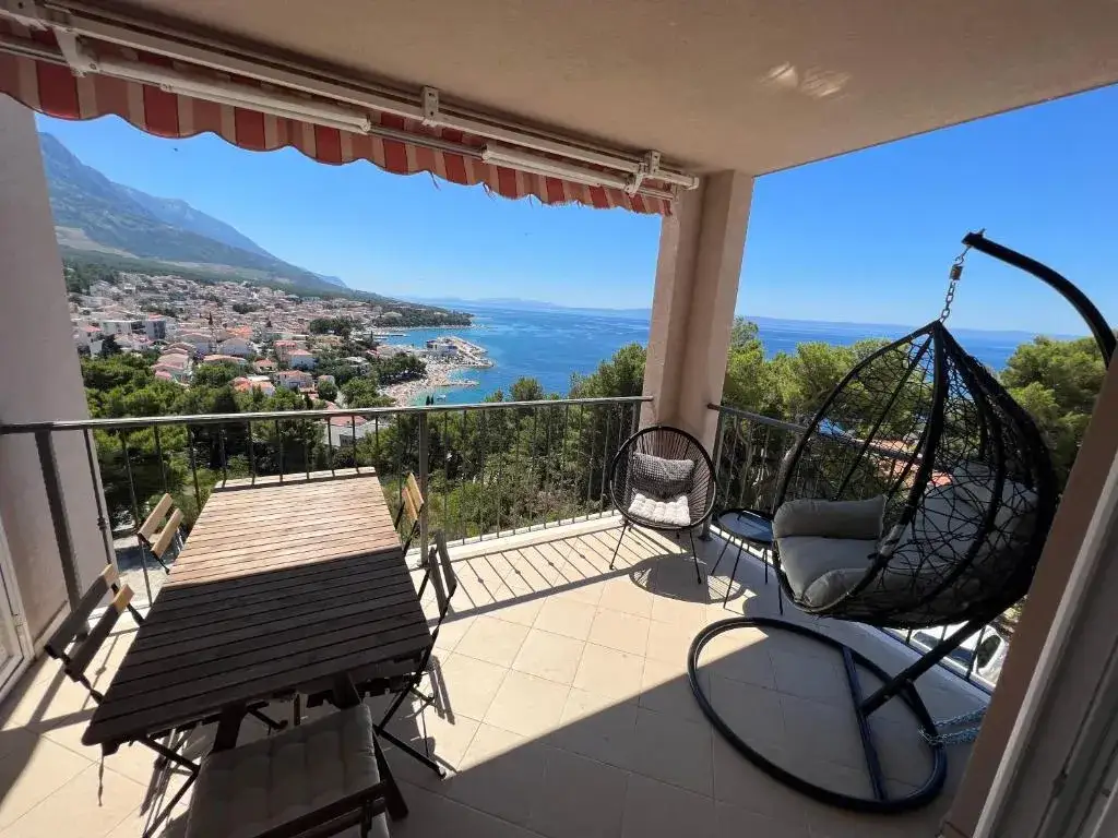 Chorwacja apartamenty widok na morze