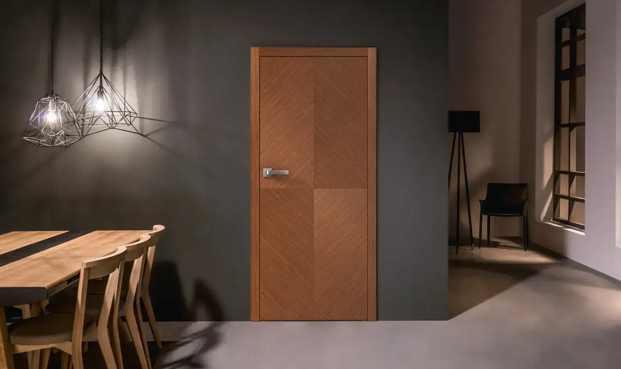 drzwi wewnętrzne rodzaje wykończeń okleina laminat fornir lakier