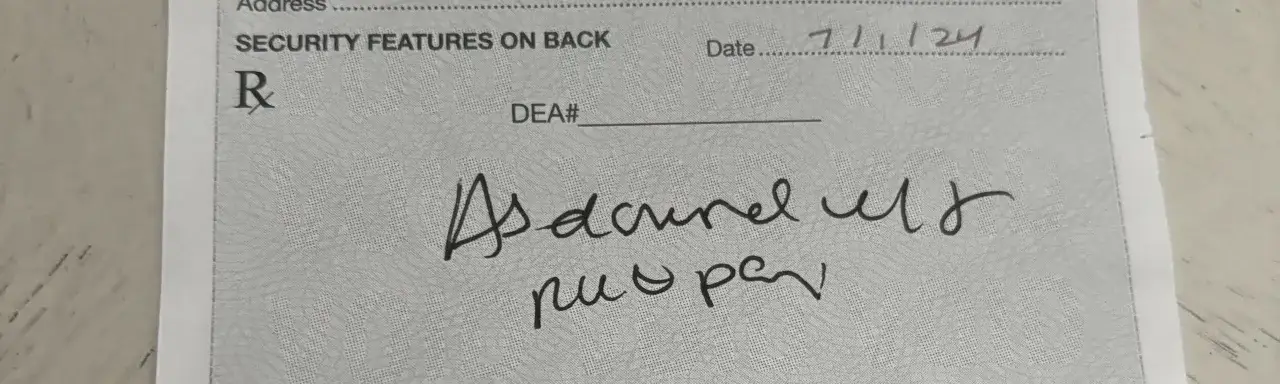 Nieczytelne pismo lekarza