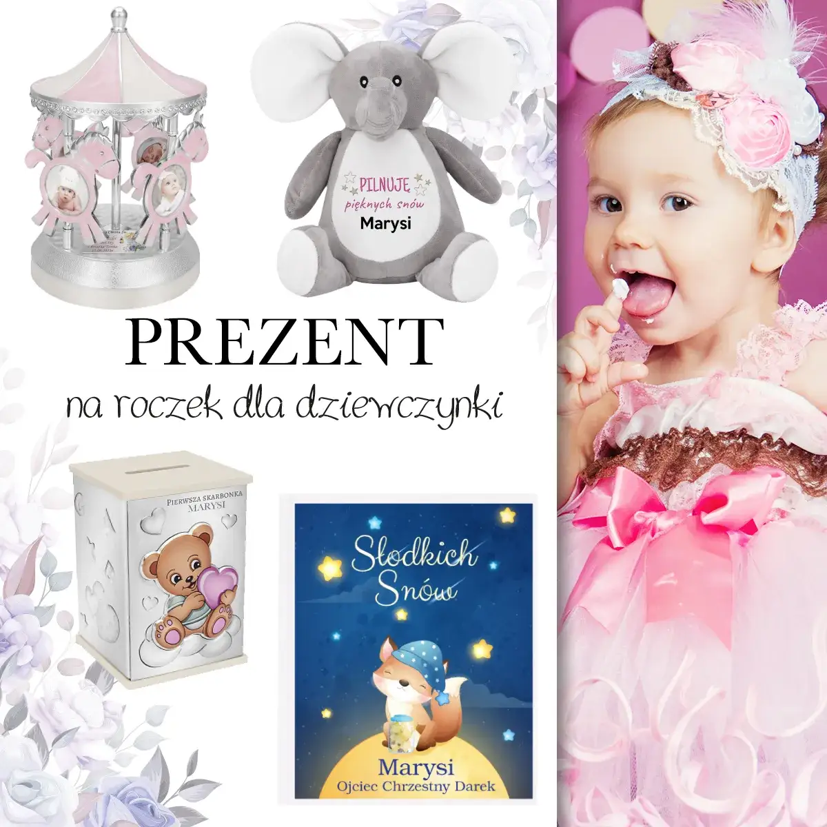 Zdjęcie Najlepsze pomysły na prezent dla dziewczynki na roczek, które zachwycą