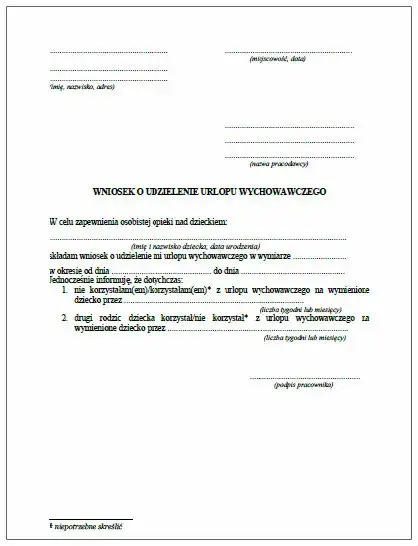 Zdjęcie Urlop wychowawczy: jak prawidłowo obliczyć miesiące? Poradnik