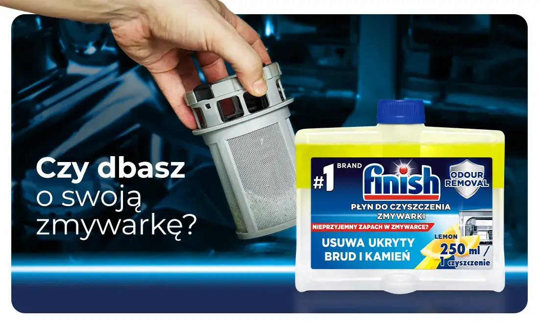 Zdjęcie Jak używać środka do czyszczenia zmywarek Finish, aby uniknąć problemów