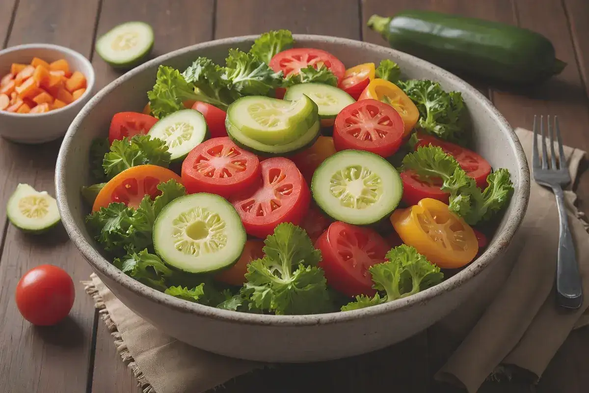 Zdjęcie Co do sałatki warzywnej - prosty przepis i zdrowe składniki, które zaskoczą