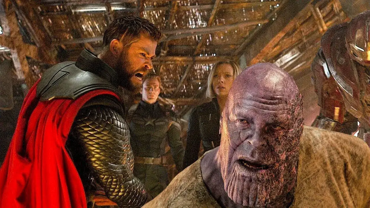 Zdjęcie Marvel Avengers: Wojna bez granic - Kluczowa improwizowana scena z Bettany'm.