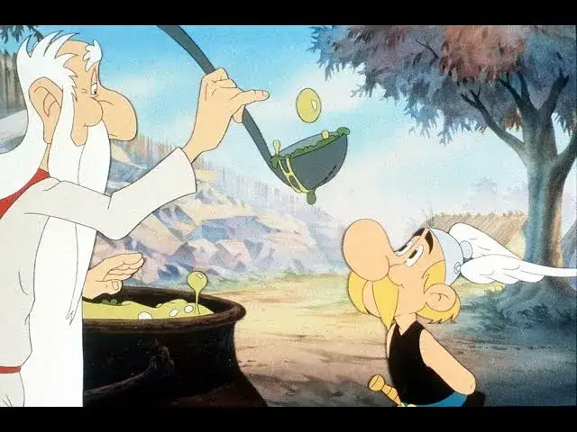 Zielony magiczny nap&oacute;j Panoramixa składniki