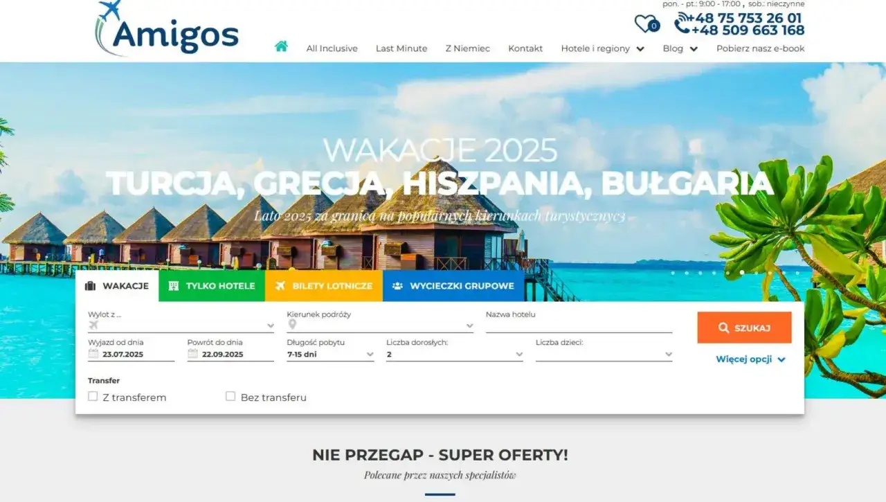 porównywarka ofert wakacji biura podróży