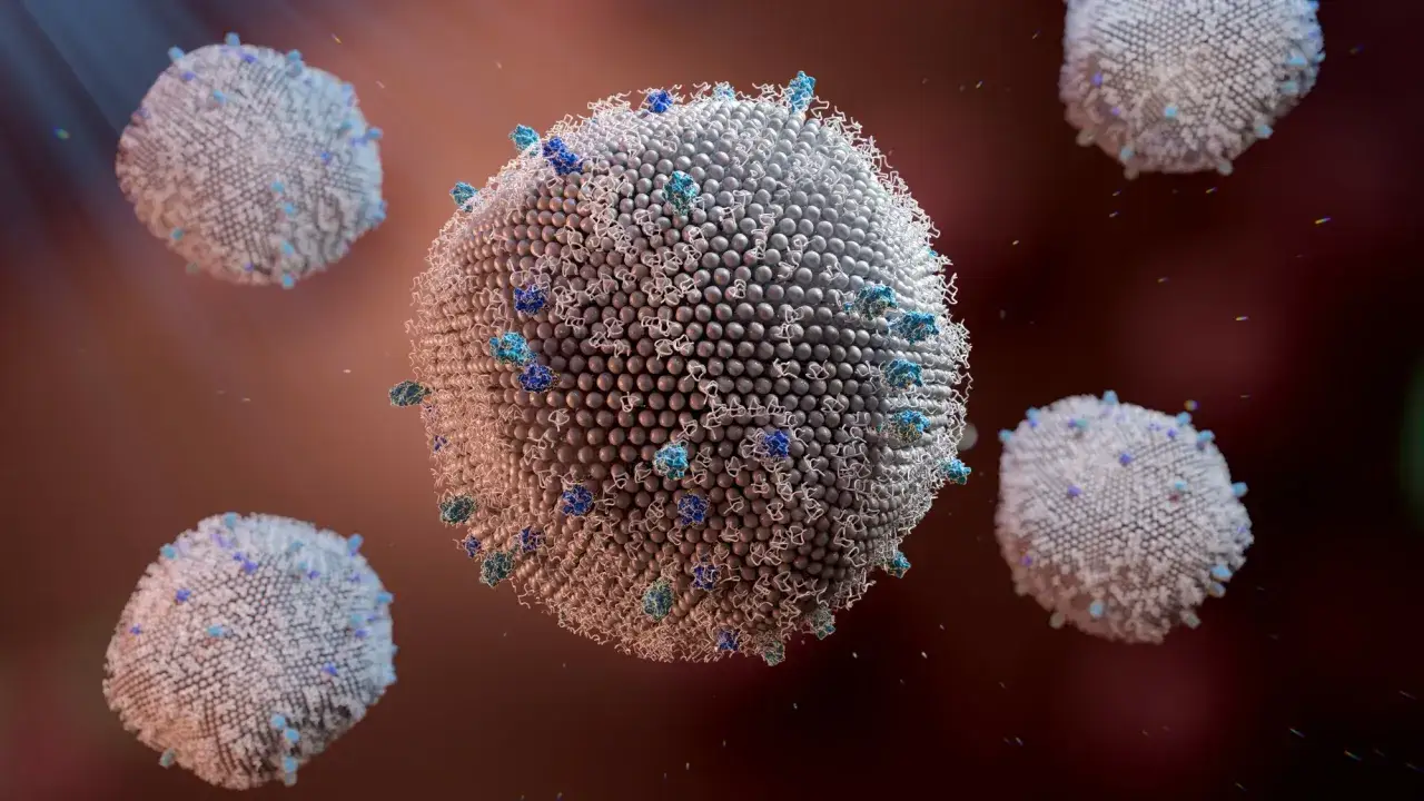 Wirus RSV pod mikroskopem