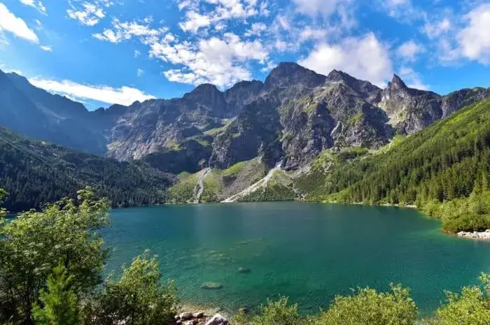 Polskie g&oacute;ry jeziora morze krajobrazy