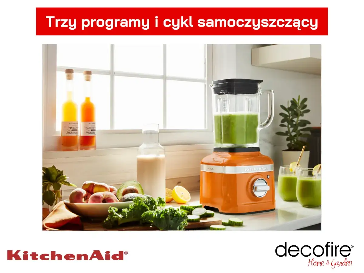 mikser do koktajli z programami automatycznymi, panel sterowania blendera, funkcja samoczyszczenia blendera