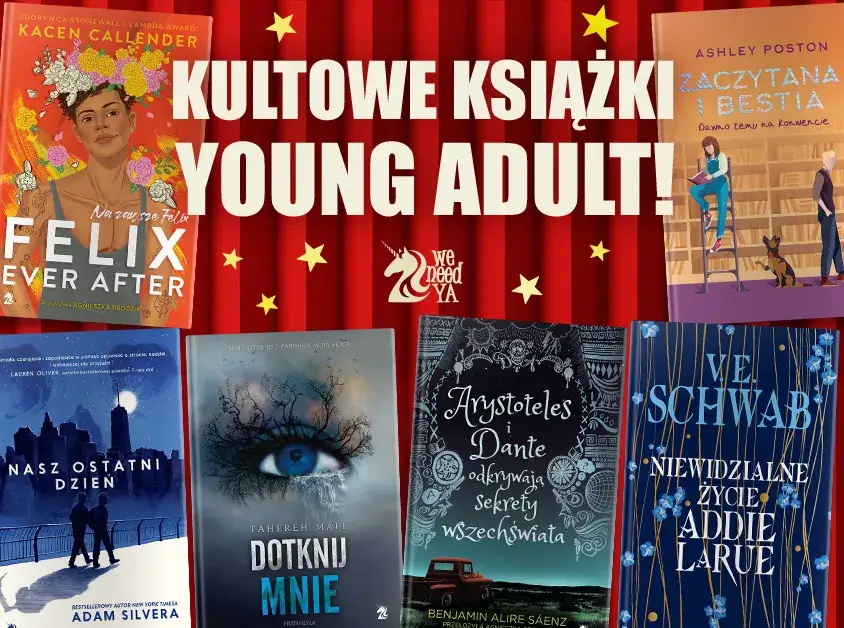 Najpopularniejsze książki Young Adult zagraniczne