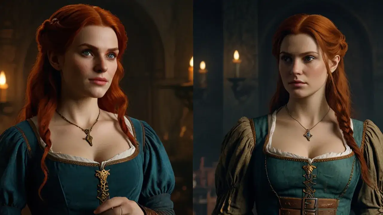 Zdjęcie Czy Triss z Netflixa dorównuje swojemu książkowemu pierwowzorowi?