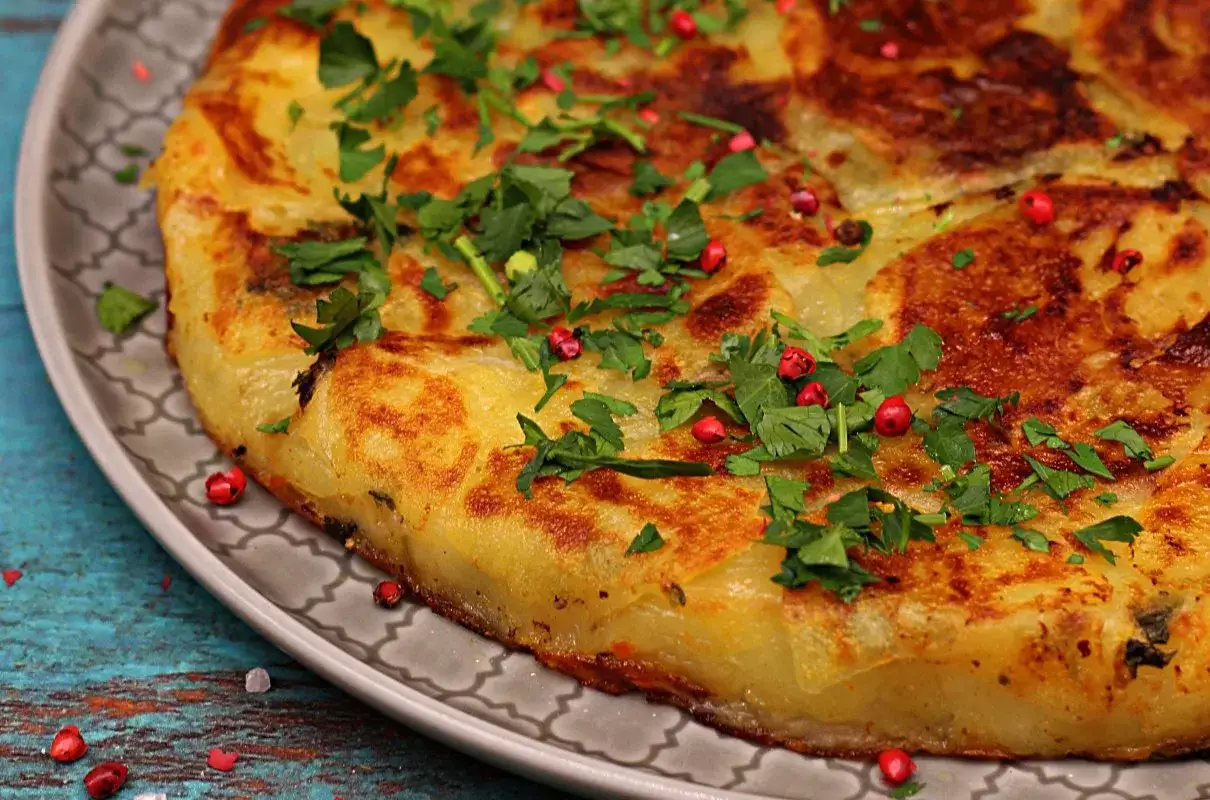 Zapiekanka ziemniaczana z patelni gotowa