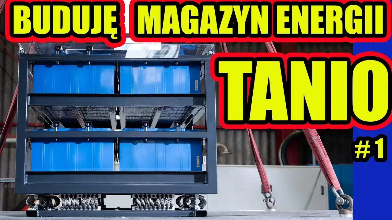 komponenty magazynu energii DIY