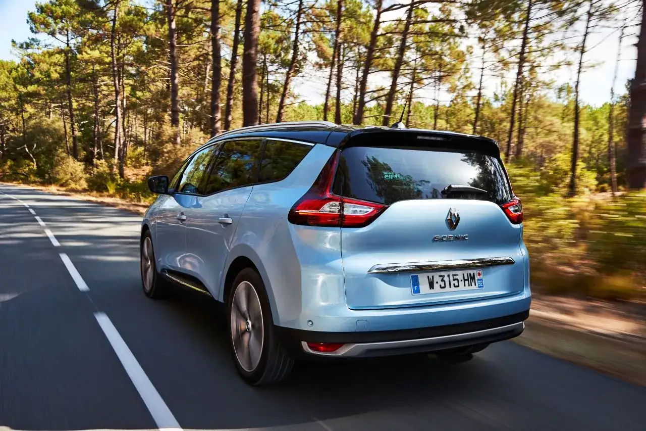 Renault Scenic IV pojemność baku