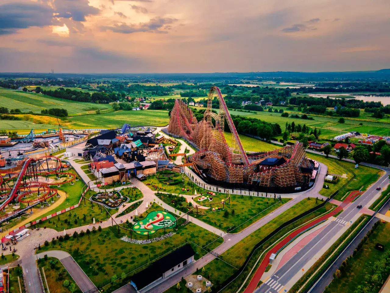 Hyperion Energylandia widok z góry