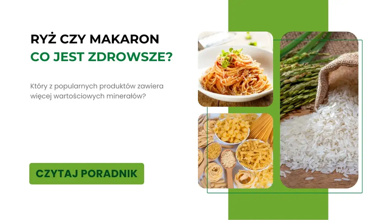 Ryż czy makaron? Zobacz, który z nich jest zdrowszy i zawiera więcej wartościowych minerałów.