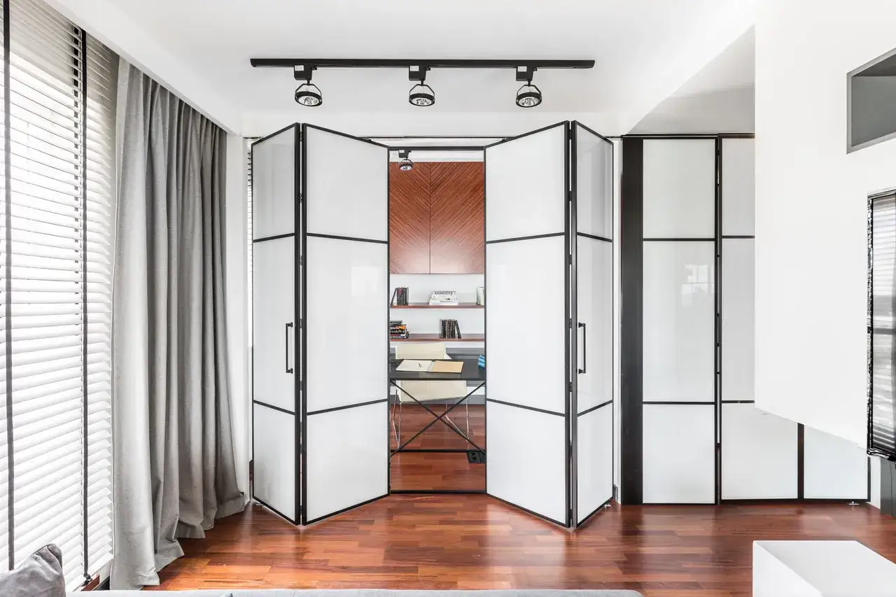 drzwi zasłonięte, estetyka i funkcjonalność