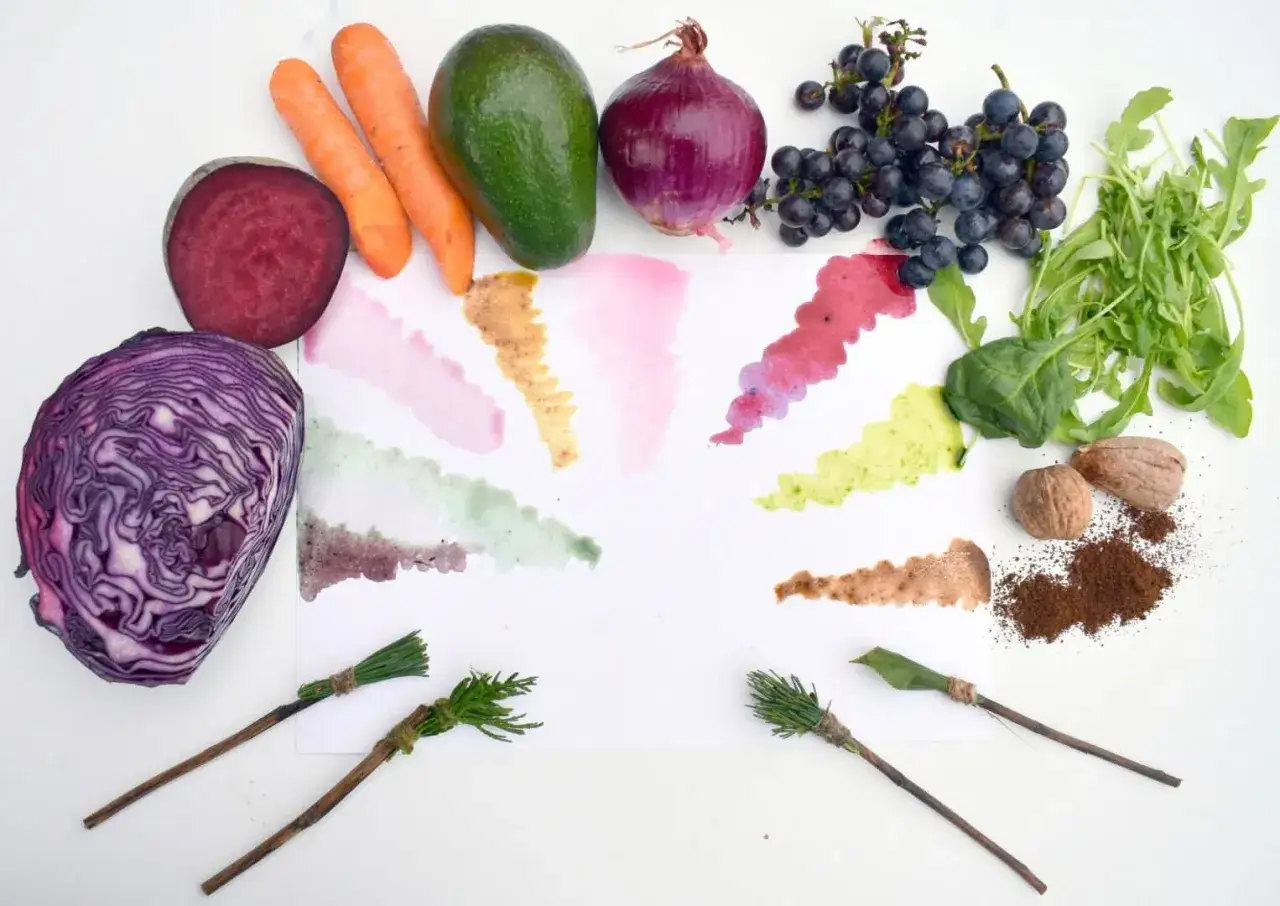 naturalne barwniki z warzyw dla dzieci