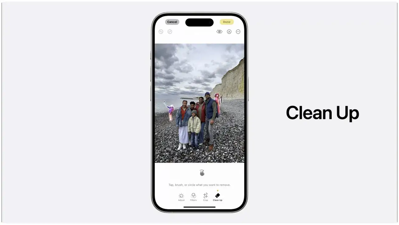 Apple Intelligence Clean Up iPhone