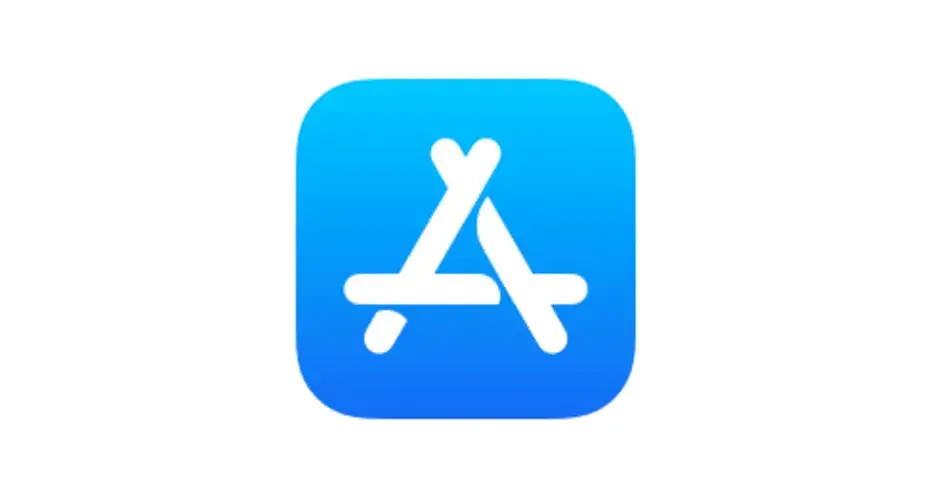 App Store ikona i interfejs wyszukiwania aplikacji