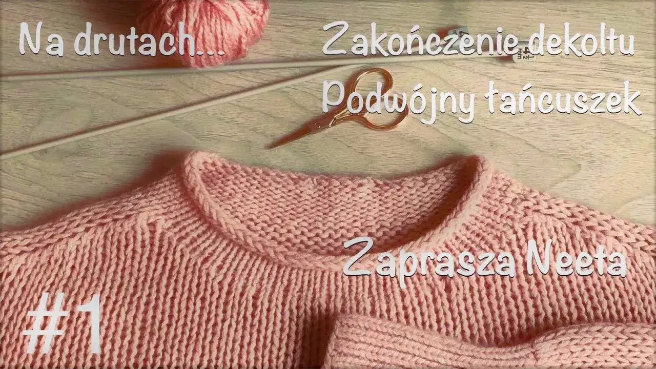 jak wszyć gumonitkę do dekoltu swetra