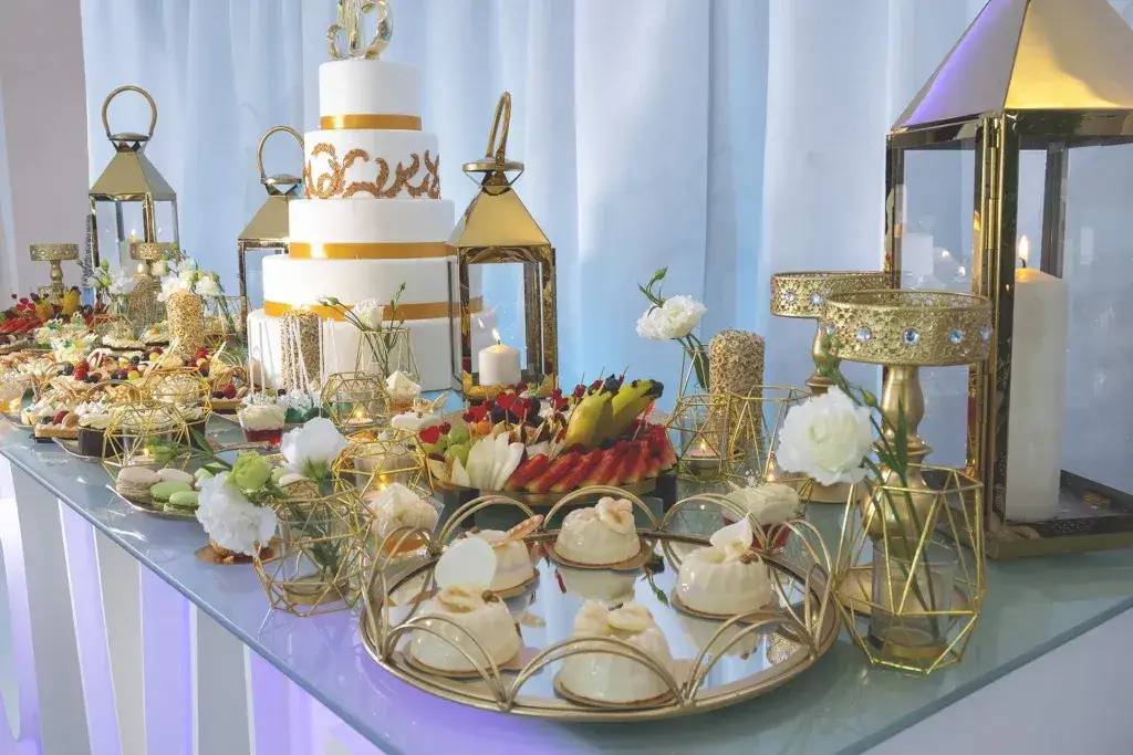 stoły tematyczne catering wiejski słodki