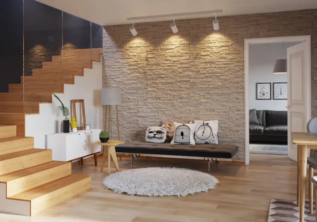 rodzaje kamienia dekoracyjnego w aranżacji wnętrz