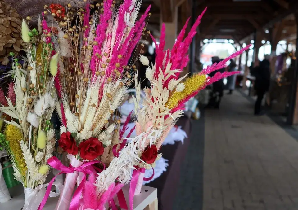 nowoczesna palma wielkanocna boho minimalistyczna