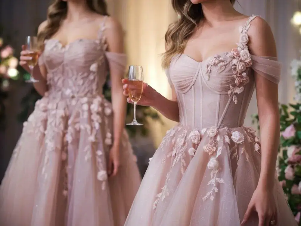 paleta kolorów sukienek na poprawiny