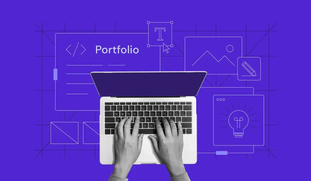 Programista portfolio GitHub, grafik portfolio Behance